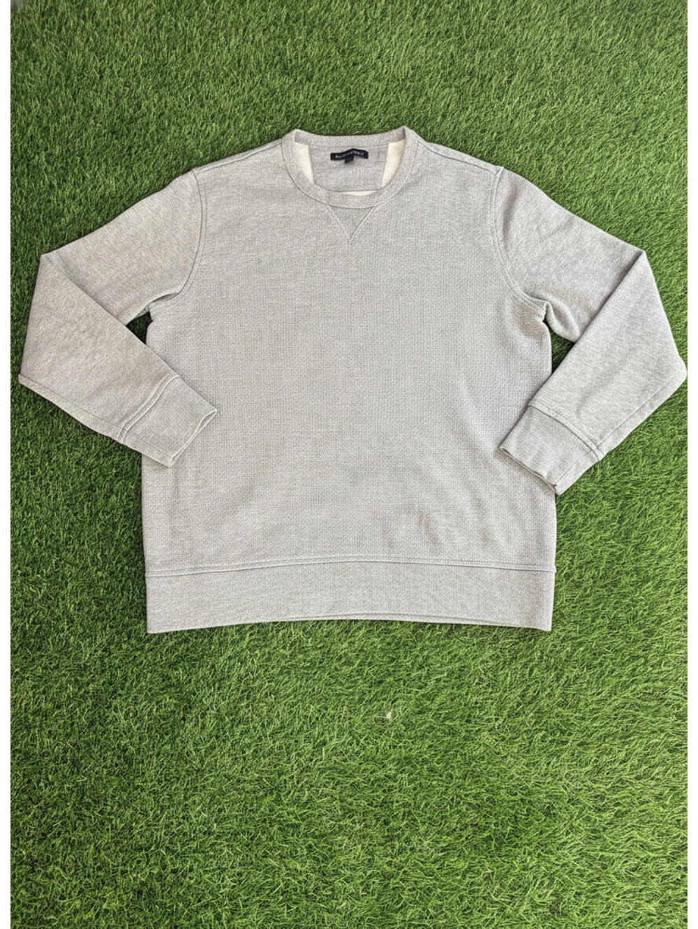 Banana Republic Men's Light Gray Crewneck Sweatshirt Size Large